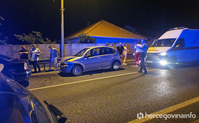 Šehovina sudar Citroen i Passat