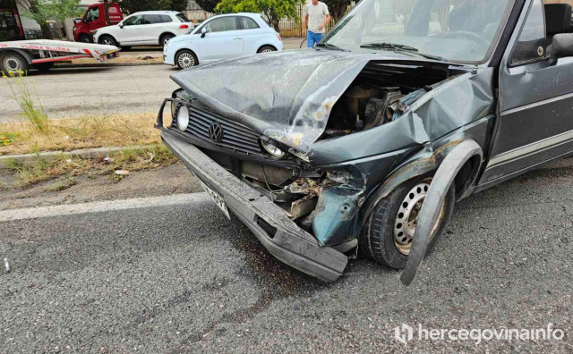 Sudar dva Golfa na Bišću Polju