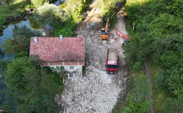 BORBA ZA UNU Reagirala je inspekcija, no gradnja HE na rijeci još nije obustavljena