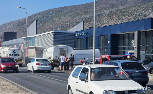 Zapalio se kamion HP Investinga