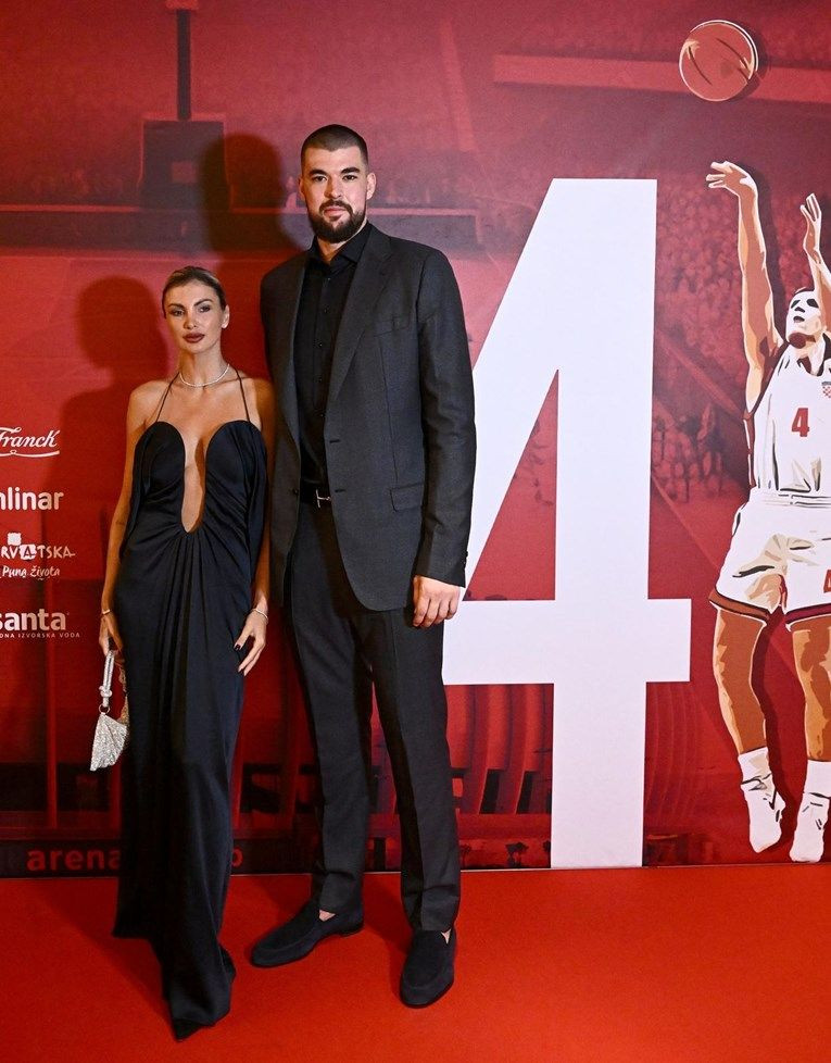 Ivica Zubac i supruga Kristina