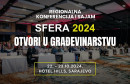 Sfera 2024: Otvori u građevinarstvu