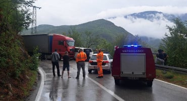 Jablanica šleper nesreća