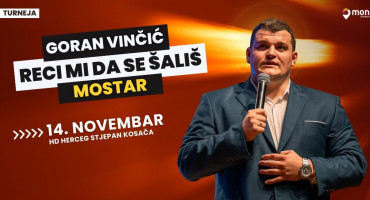 Stand up komičar Goran Vinčić