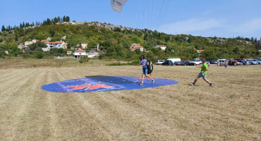Sveti Ivan Gradina Open Paragliding natjecanje u preciznom slijetanju