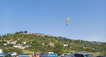 Sveti Ivan Gradina Open Paragliding natjecanje u preciznom slijetanju