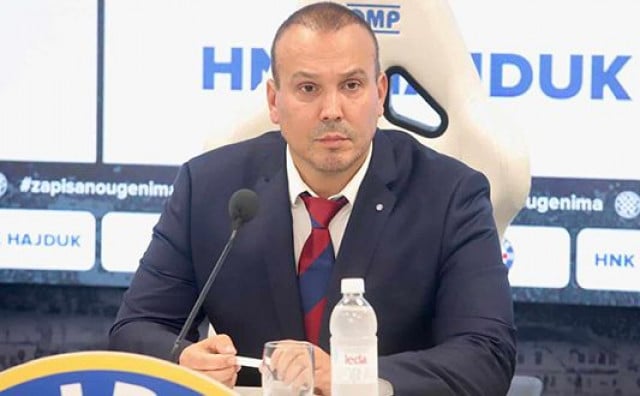 KONFERENCIJA NA POLJUDU Hajduk predstavio novog sportskog direktora