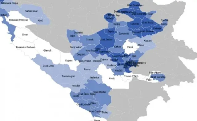 NAJRAZVIJENIJE OPĆINE U FBiH U prvih pet nema niti jedne općine iz Hercegovine, dominacija Sarajeva