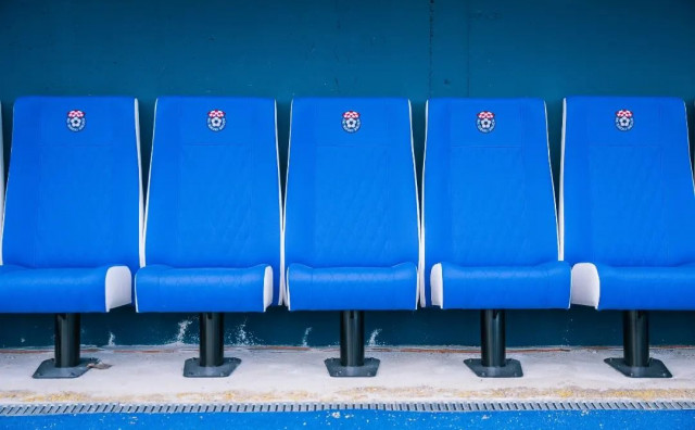 Stadion Pecara klupe za igrače