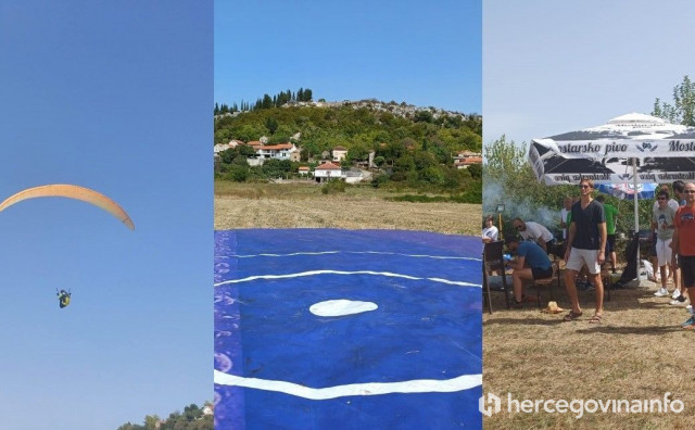 Održan paragliding spektakl u Krehin Gracu kod Čitluka, natjecatelje u svom mjestu bodrio i proslavljeni NBA košarkaš