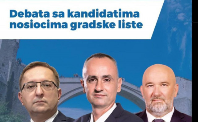 PREDIZBORNA DEBATA Gradonačelnik Mostara i nositelj liste 'Grade moj' neće sudjelovati u sučeljavanju