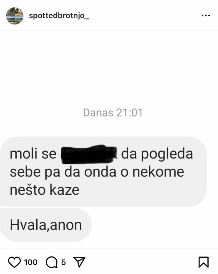 Komentari na društvenim mrežama 