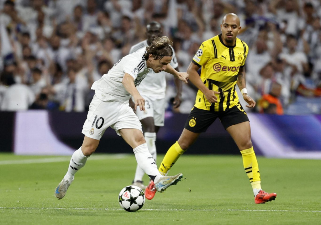 Preokret Reala protiv Borussije, Luka Modrić