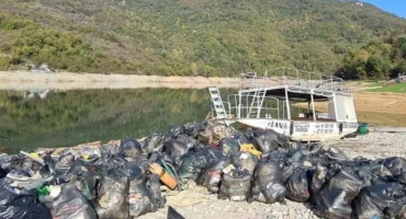 Jablaničko jezero čišćenje