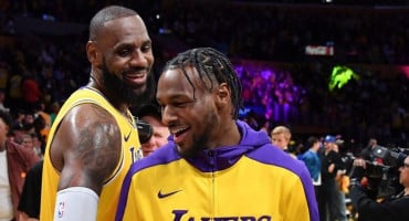 LeBron James i njegov sin Bronny u momčadi Lakersa