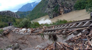 Obustavljen kompletan promet na pruzi Sarajevo - Čapljina - Sarajevo 