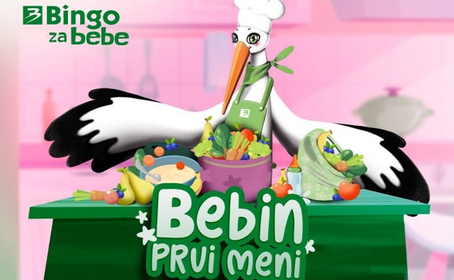 BINGO RODA PREDSTAVLJA „BEBIN PRVI MENI“ Knjiga recepata kreirana s puno ljubavi i namirnice na posebnim akcijama