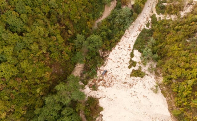 Jablaničko selo Zlate više nije preporučljivo za život, a cesta između Jablanice i Posušja ne postoji