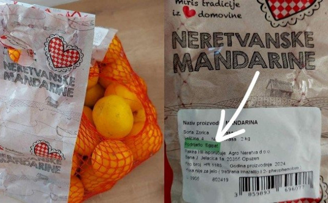 PRODAJU SE U TRGOVINAMA Na tržištu se pojavile neretvanske mandarine iz Egipta