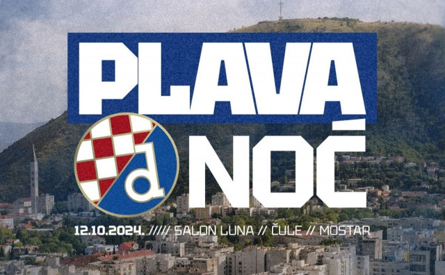 DINAMOVCI DOŠLI NA SVOJE Poznati službeni detalji 'Plave noći' u Mostaru