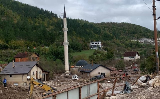 JABLANICA Džamija nakon povlačenja vode