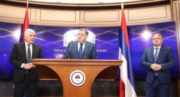 Dodik, Nikšić i Čović sastanak koalicije u Banjoj Luci