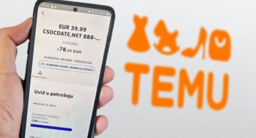 Prazan račun nakon instalacije aplikacije Temu