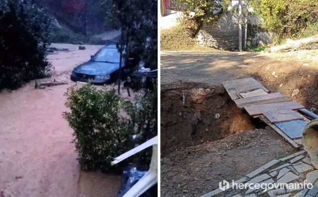 SELO BAĆINA KOD JABLANICE Obitelji Velić bujica odnijela automobil, ogrjev za zimu i nanijela strašnu materijalnu štetu