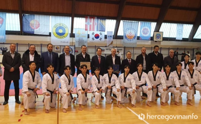 Livno postalo državno središte taekwondoa, korejski veleposlanik otvorio Nacionalni centar za ovaj sport