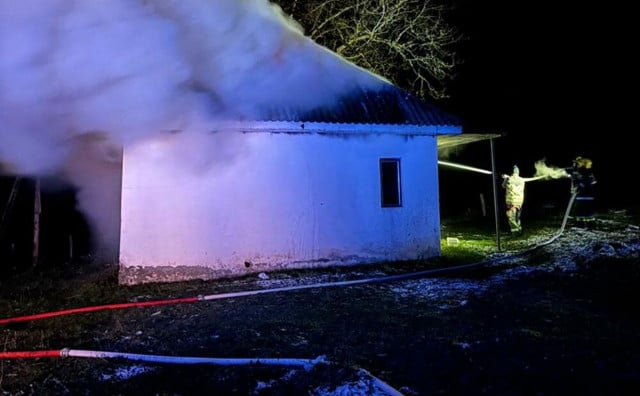 POŽAR U NOĆI Izgorjela kuća osumnjičenog za dvostruko ubojstvo