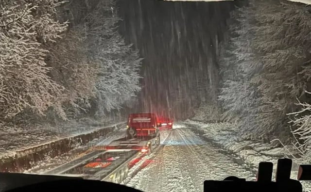 STANJE NA CESTAMA Snijeg zabijelio dijelove Bosne i Hercegovine