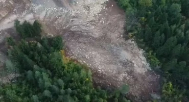 Ispod deponije gradilišta Trebević Hills pojavljuje se voda