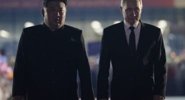 Kim Jong Un i Vladimir Putin