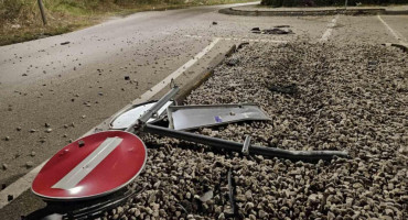 Nezgoda na kružnom toku u Rodoču