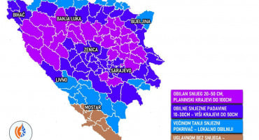 Snijeg u BiH prosinac 2024