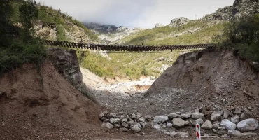 Željeznička pruga u Donjoj Jablanici