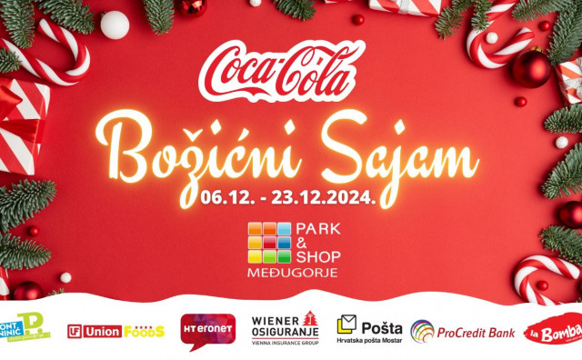 BOŽIĆNI SAJAM PARK & SHOP Blagdanski program koji će vas oduševiti