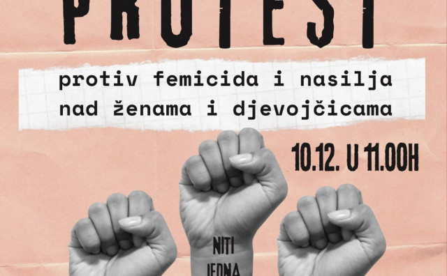 prosvjed protiv femicida Mostar