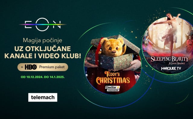 Magija počinje uz otključane TV kanale i EON Video klub