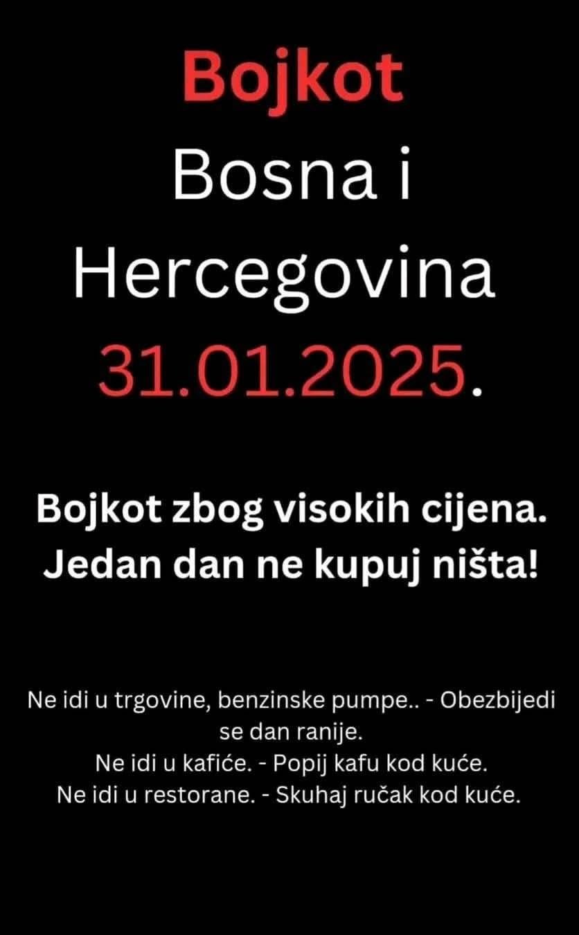 Bojkot trgovina u BiH