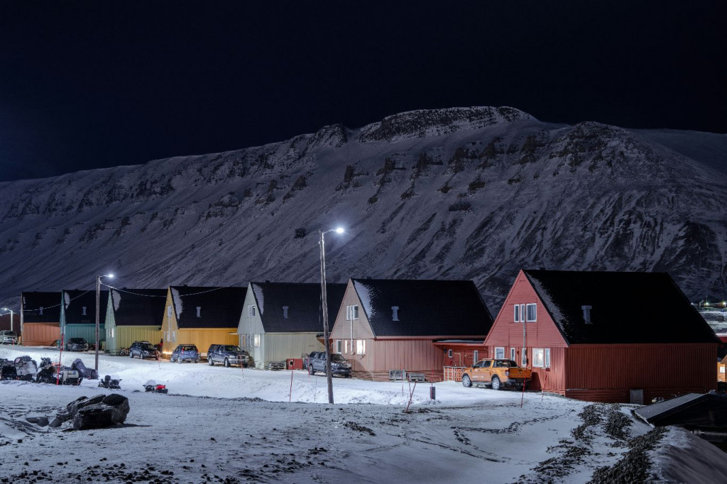 Svalbard polarna noć