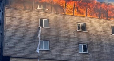 Požar u hotelu u turskom skijalištu