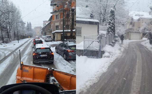 PROBLEMI SA SNIJEGOM U SARAJEVU Zimske službe morale evakuirati trudnicu kojoj je krenuo porod