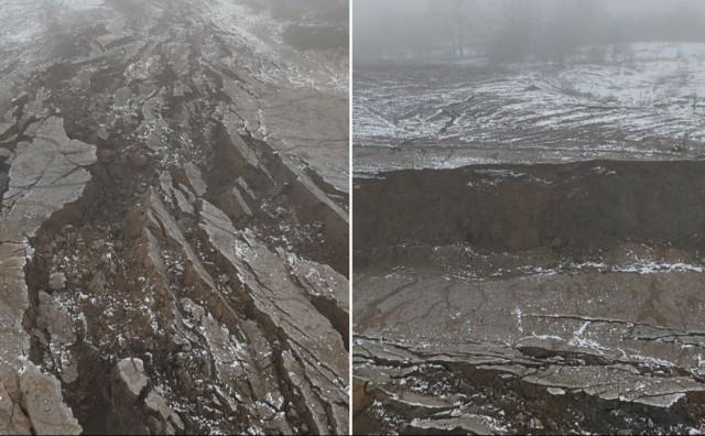 Pogledajte nevjerojatne razmjere klizišta kraj Maglaja, ugroženo sve u krugu 50 hektara