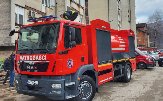 JABLANICA Stiglo vatrogasno vozilo vrijedno 300.000 KM