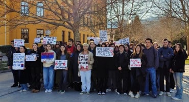 studenti prosvjed Mostar