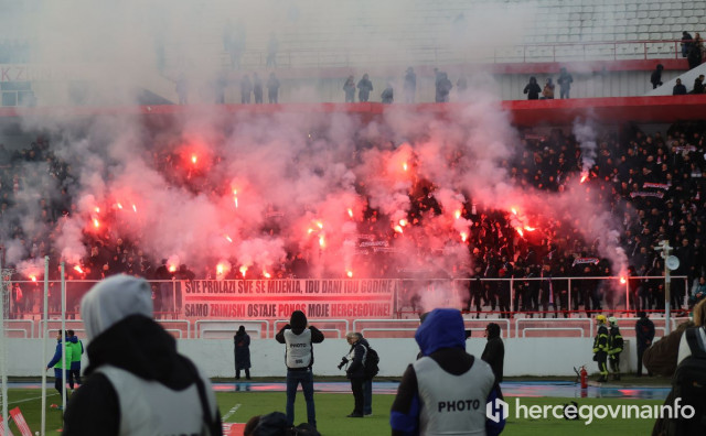 HŠK Zrinjski snažno apelira na navijače nakon kazni od 230.000 eura