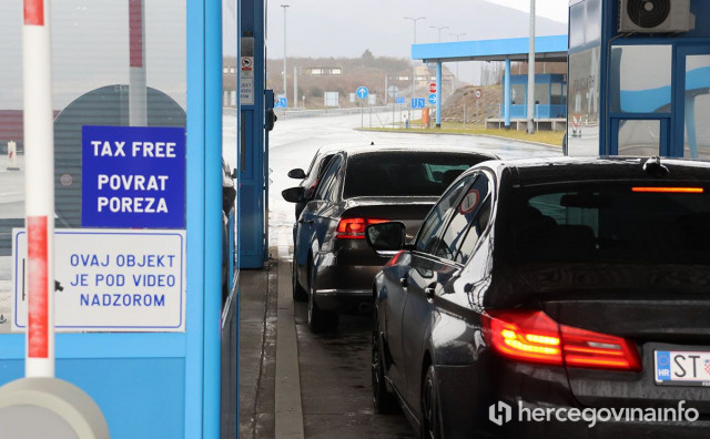 Pojačan promet na tri granična prijelaza u Hercegovini