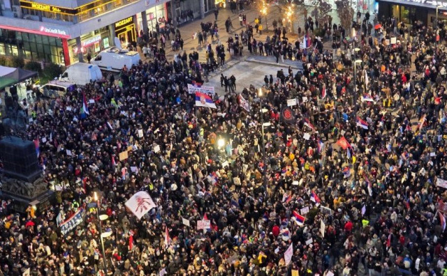 BORBA ZA PRAVNU DRŽAVU Veliki studentski i građanski prosvjed u Nišu, usvojen edikt