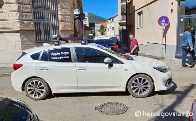 VOZILA STIGLA U MOSTAR Apple Maps započeo snimanje ulica u BiH